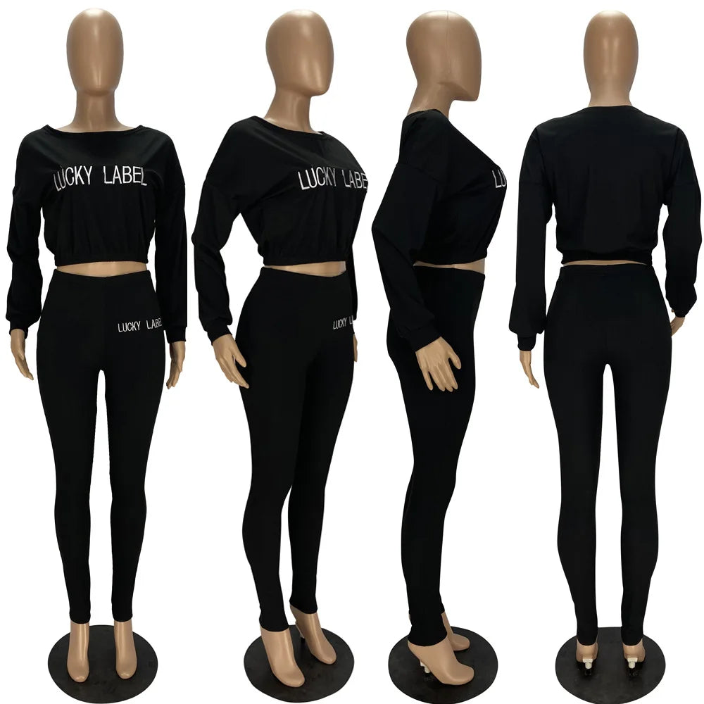 Women's Two-Piece Tracksuit Set