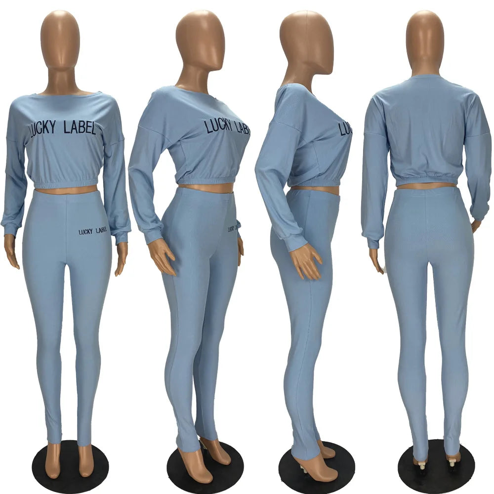 Women's Two-Piece Tracksuit Set