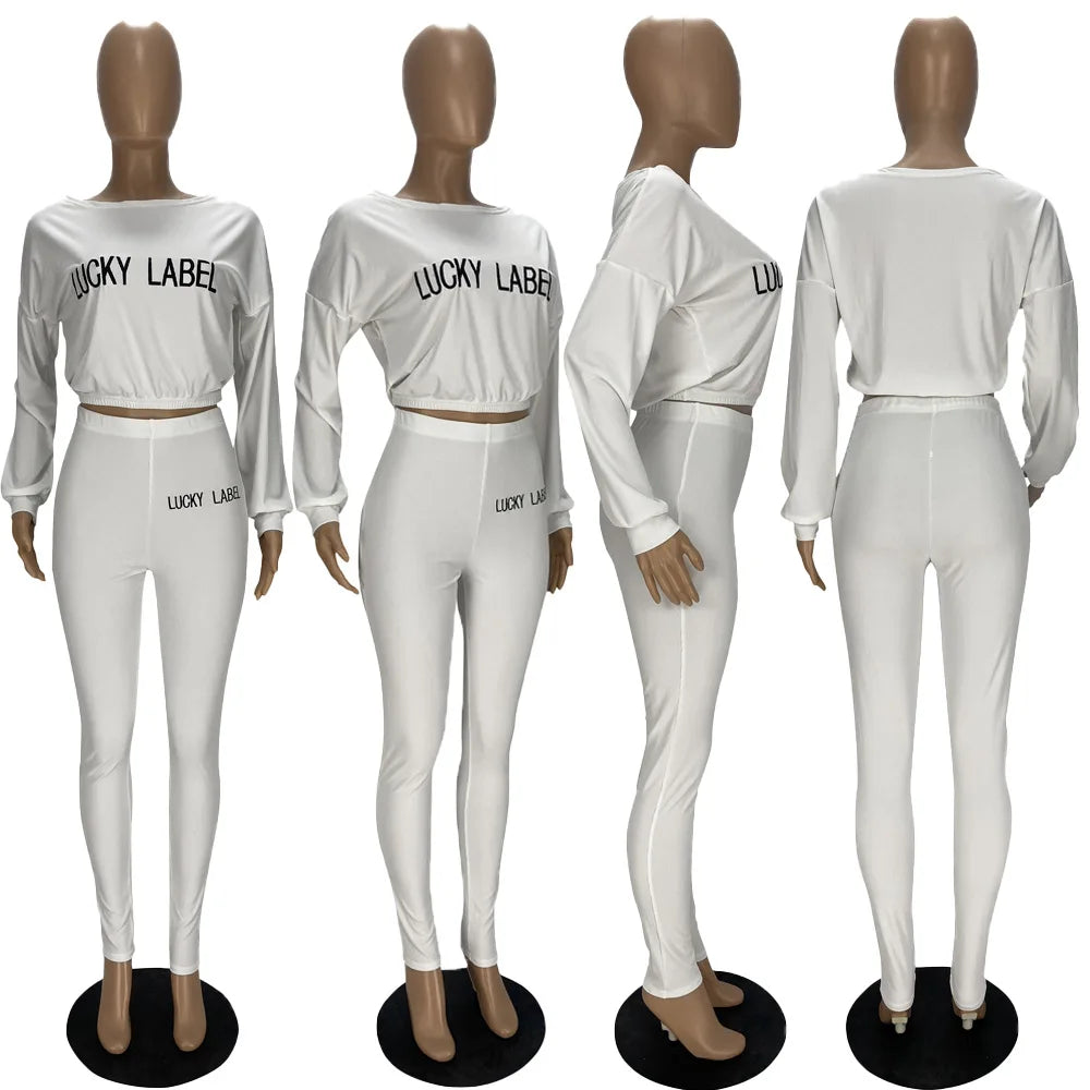 Women's Two-Piece Tracksuit Set