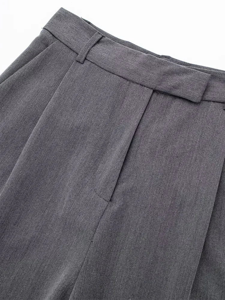 Classic High Waisted Trousers