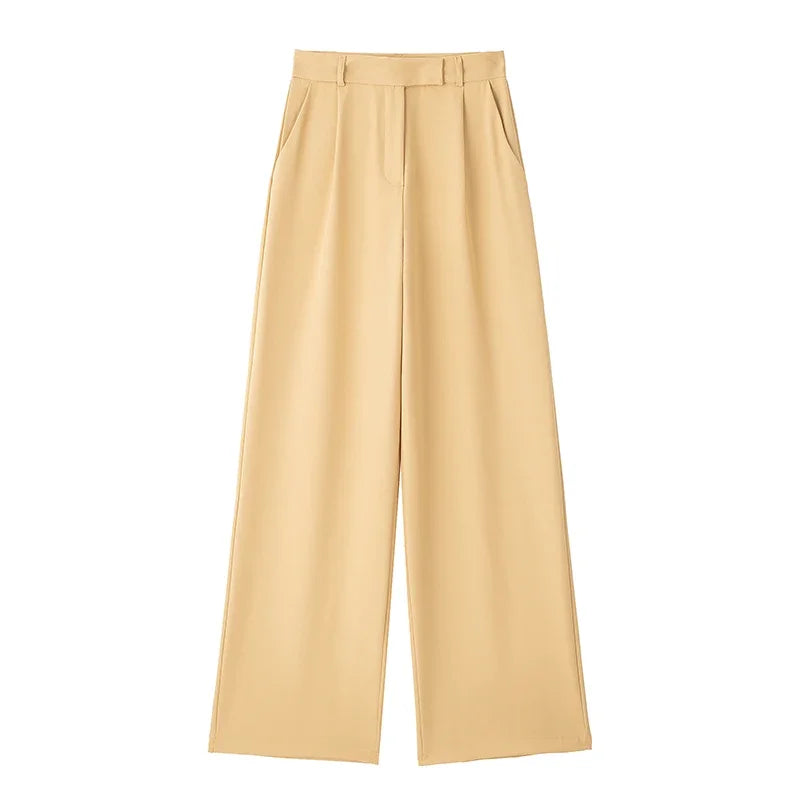 Classic High Waisted Trousers