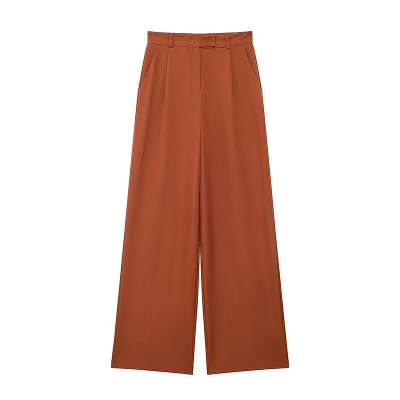 Classic High Waisted Trousers